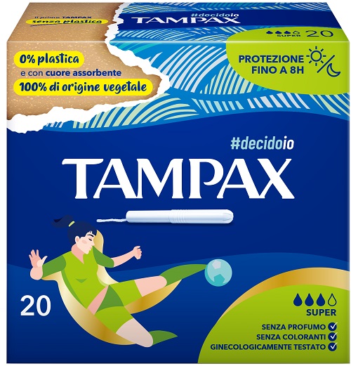 TAMPAX BLUE BOX SUPER 20 PEZZI - Farmadillo
