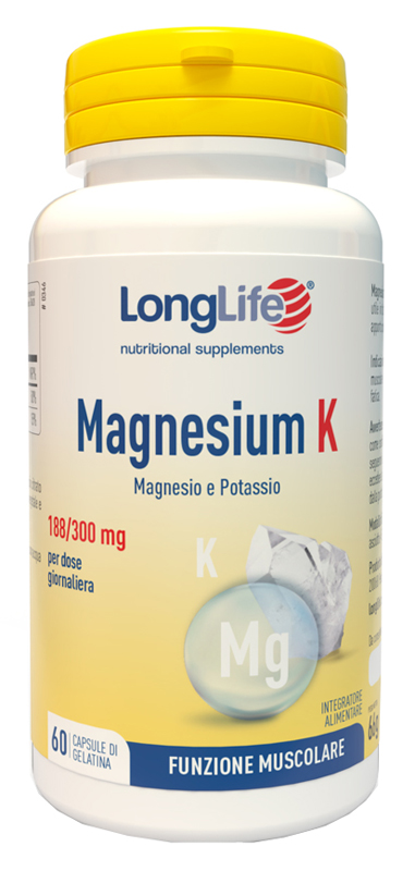 LONGLIFE MAGNESIUM K 60 CAPSULE - Farmadillo