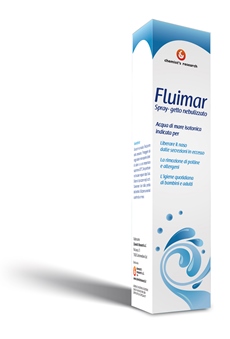 FLUIMAR SPRAY SOLUZIONE ISOTONICA STERILE ACQUA DI MARE RICCA DI SALI E OLIGOELEMENTI INDICATA PER PULIZIA DELLE CAVITA'NASALI IN CASO DI ECCESSIVA SECCHEZZA - Farmadillo