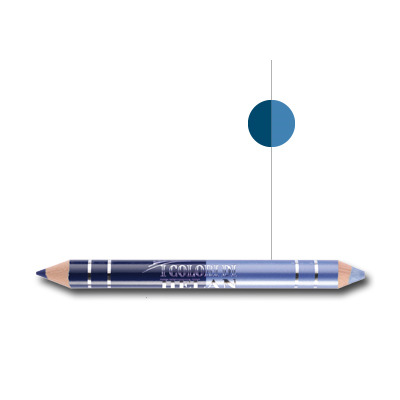 I COLORI DI HELAN BIO MATITA DUO OCCHI AVIO BLU NOTTE - Farmadillo