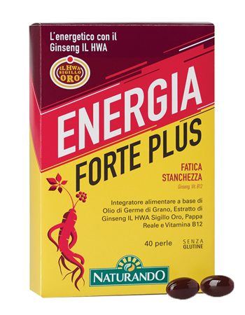 ENERGIA FORTE PLUS 40 PERLE - Farmadillo