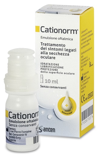GOCCE OCULARI CATIONORM MULTIDOSE 10 ML - Farmadillo