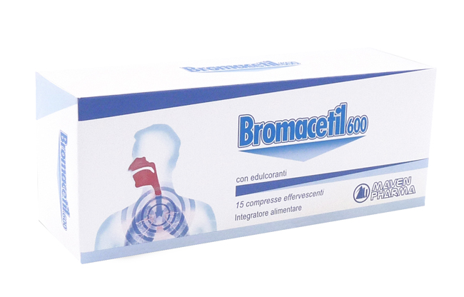 BROMACETIL 600 15 COMPRESSE EFFERVESCENTI - Farmadillo