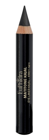 EUPHIDRA SKIN COLOR EYE LINER KAJAL KM01 NERO - Farmadillo