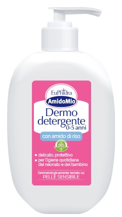 EUPHIDRA AMIDOMIO DERMODETERGENTE 0/5 ANNI 400 ML - Farmadillo