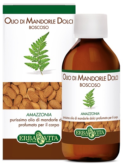 OLIO MANDORLE DOLCI PROFUMATO BOSCO AMAZZONIA 250 ML - Farmadillo