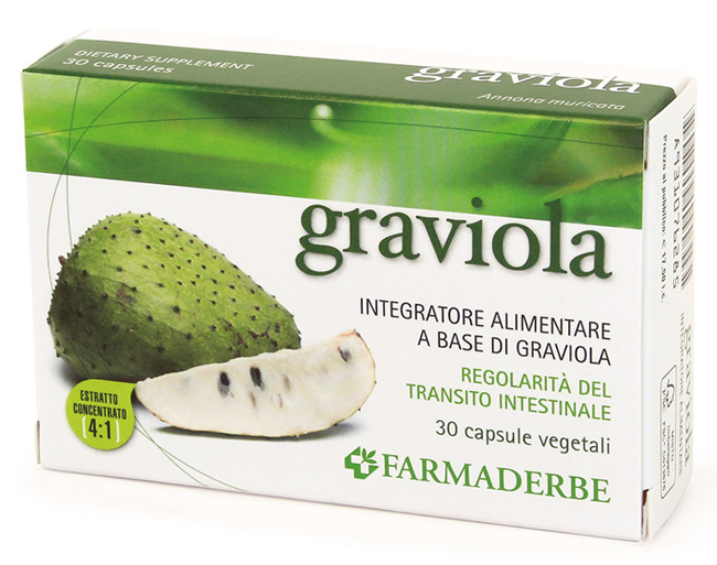 GRAVIOLA 30 CAPSULE - Farmadillo
