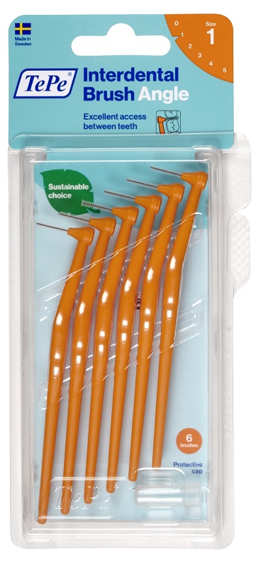 TEPE ANGLE SCOVOLINO ARANCIO 0,45MM 6 PEZZI - Farmadillo