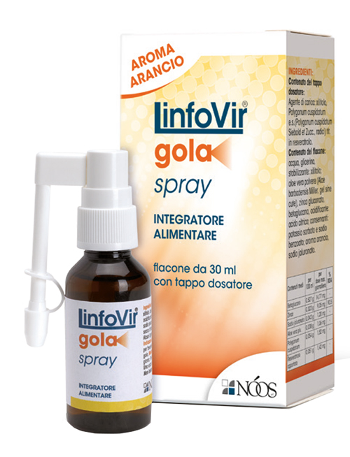 LINFOVIR GOLA SOLUZIONE ISOTONICA SPRAY 30 ML - Farmadillo