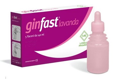 LAVANDA VAGINALE GINFAST CONFEZIONE DA 5 FLACONCINI DA 140ML - Farmadillo