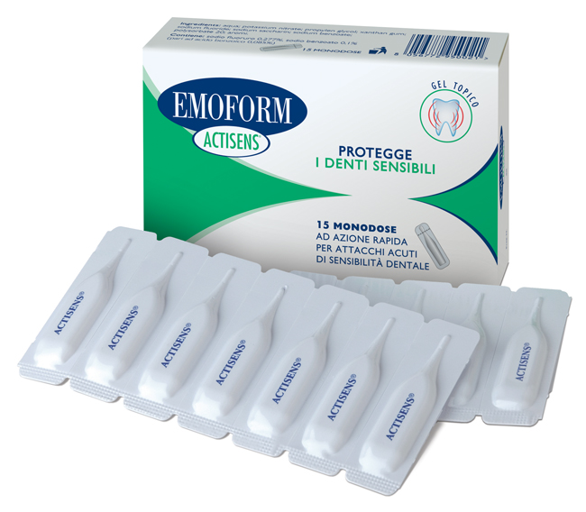 EMOFORM ACTISENS GEL 15 FIALE DA 2 ML - Farmadillo