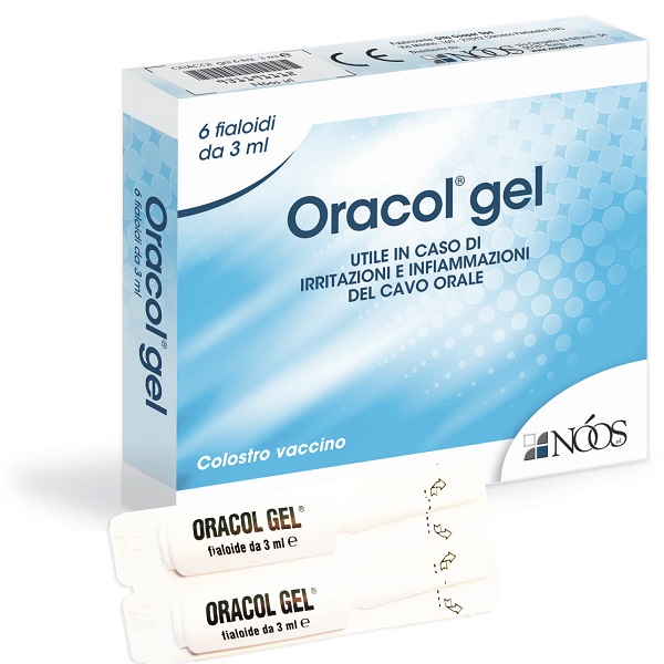 ORACOL GEL 6 FIALE 3 ML - Farmadillo