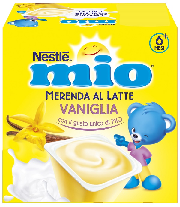 MIO MERENDA VANIGLIA 4 X 100 G - Farmadillo