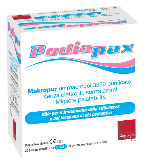 PEDIAPAX POLVERE 20 BUSTINE 13,125 G - Farmadillo