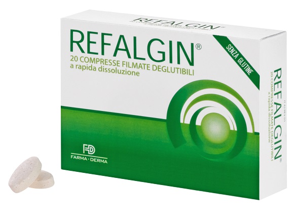 REFALGIN 20 COMPRESSE FILMATE DEGLUTIBILI - Farmadillo
