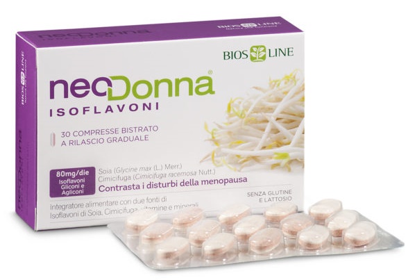 BIOSLINE NEODONNA ISOFLAVONI BISTRATO 30 COMPRESSE - Farmadillo