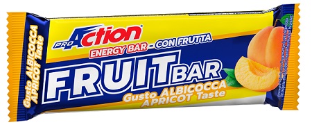 PROACTION FRUIT BAR BARRETTA ENERGETICA ALL'ALBICOCCA 40 G - Farmadillo