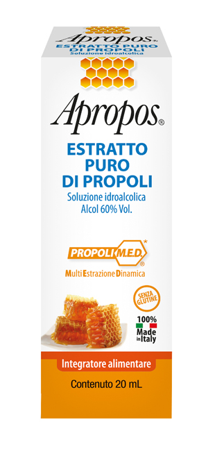 APROPOS ESTRATTO PURO PROPOLI 20 ML - Farmadillo