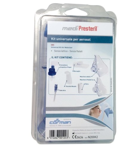 KIT NEBULIZZAZIONE MEDIPRESTERIL UNIVERSALE - Farmadillo