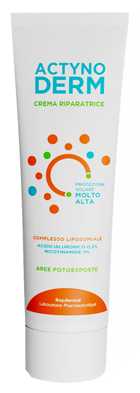 ACTYNODERM CREMA RIPARATRICE AREE FOTOESPOSTE PROTEZIONE SOLARE MOLTO ALTA 30 ML - Farmadillo