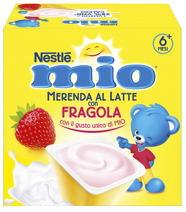 MIO MERENDA FRAGOLA 4 X 100 G - Farmadillo