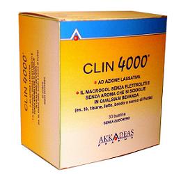 CLIN 4000 LASSATIVO 30 BUSTINE MONOUSO 10 G SENZA ZUCCHERO - Farmadillo