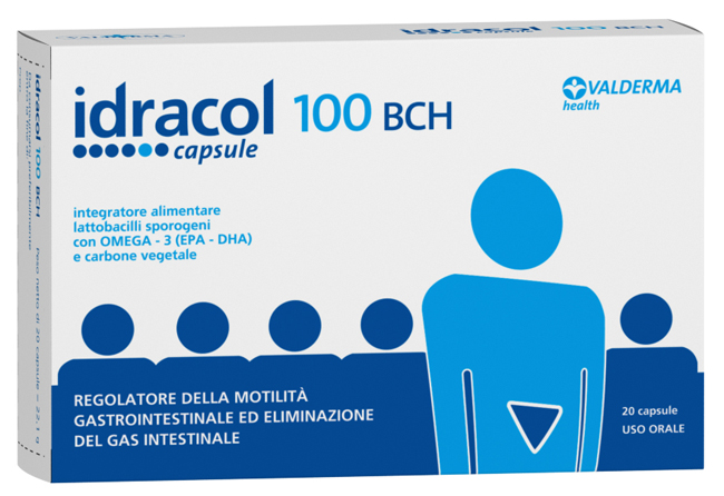 IDRACOL 100 BCH 20 CAPSULE - Farmadillo