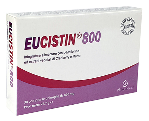 EUCISTIN 800 30 COMPRESSE - Farmadillo