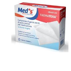 GARZA COMPRESSA MEDS FARMATEXA OCULARE 10 PEZZI - Farmadillo