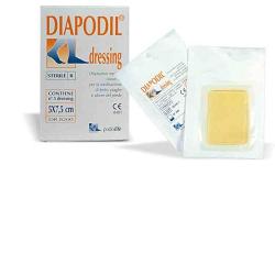 MEDICAZIONI SPECIALE ATTIVA CON IDROGEL DIAPODIL DRESSING MISURA 5X7,5CM CONFEZIONE DA 3PEZZI CLASSE 2B - Farmadillo