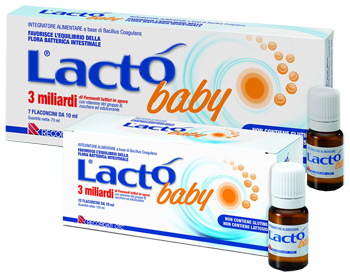 LACTO BABY 12 FLACONCINI 3 MILIARDI 10 ML - Farmadillo