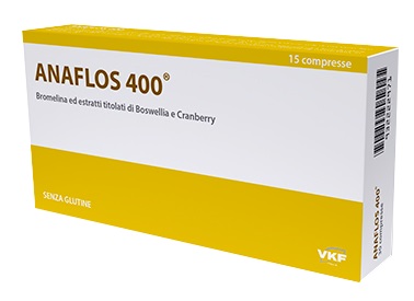 ANAFLOS 400 15 COMPRESSE 400 MG - Farmadillo