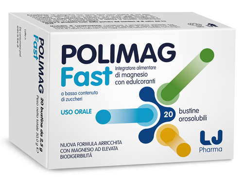 POLIMAG FAST 20 BUSTINE OROSOLUBILI - Farmadillo