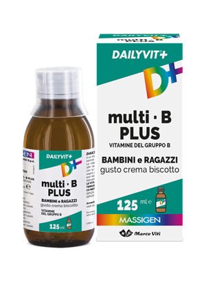 MASSIGEN MULTI-B PLUS VITAMINE DEL GRUPPO B 125 ML - Farmadillo