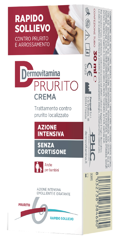 DERMOVITAMINA PRURITO CREMA AZIONE INTENSIVA SENZA CORTISONE 30 ML - Farmadillo
