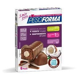 PESOFORMA BARRETTA CUORE COCCO 6 PASTI 12 X 31 G - Farmadillo