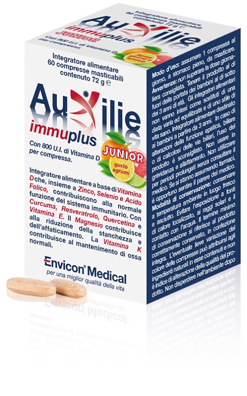 AUXILIE IMMUPLUS JUNIOR 30 COMPRESSE - Farmadillo