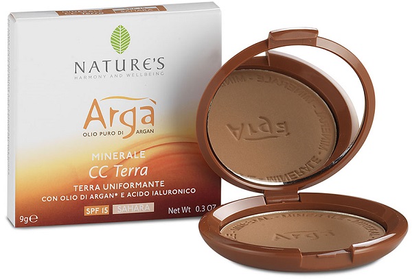 ARGA' CC TERRA UNIFORMANTE SAHARA SPF15 9 G NATURE'S - Farmadillo