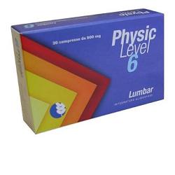 PHYSIC LEVEL 6 LUMBAR 30 COMPRESSE 800 MG - Farmadillo