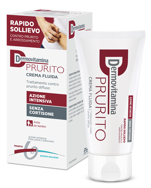 DERMOVITAMINA PRURITO CREMA FLUIDA AZIONE INTENSIVA SENZA CORTISONE 150 ML - Farmadillo