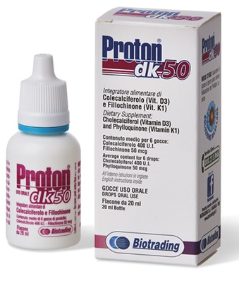 PROTON DK 50 GOCCE 20 ML - Farmadillo