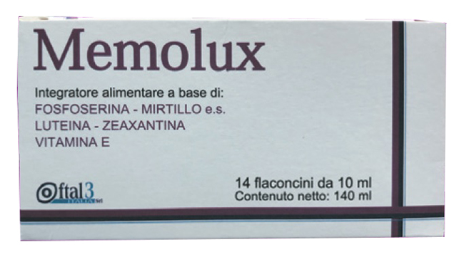 MEMOLUX 14 FLACONCINI 10 ML - Farmadillo