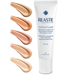 RILASTIL CAMOUFLAGE FONDOTINTA CORRETTIVO FLUIDO ELEVATA COPRENZA 30 30 ML - Farmadillo