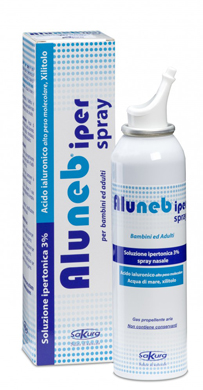 ALUNEB SOLUZIONE IPERTONICA 3% SPRAY NASALE 125 ML - Farmadillo