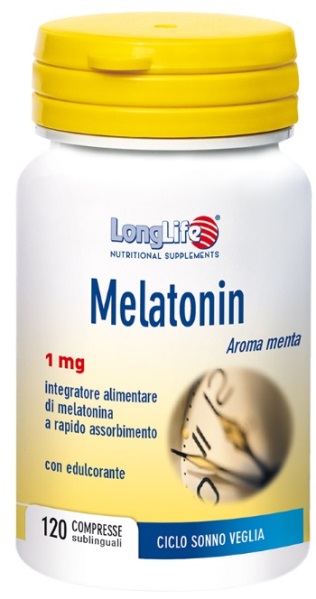 LONGLIFE MELATONIN 1 MG 120 COMPRESSE - Farmadillo