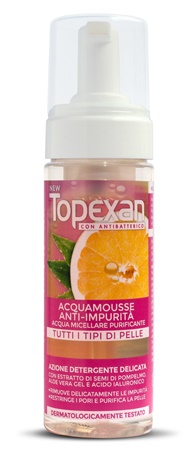 NEW TOPEXAN ACQUA MOUSSE ANTIMPURITA' 170 ML - Farmadillo