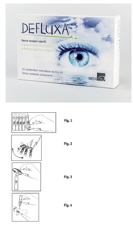 DEFLUXA GOCCE OCULARI 15 CONTENITORI MONODOSE DA 0,4 ML - Farmadillo