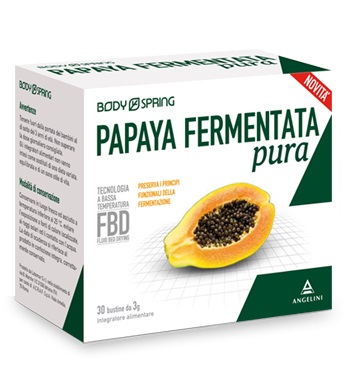 BODY SPRING PAPAYA FERMENTATA PURA 30 BUSTINE - Farmadillo