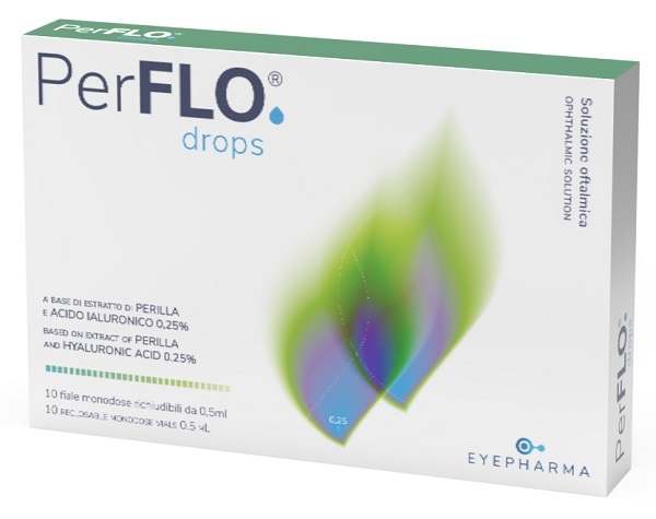 PERFLO DROPS GOCCE OCULARI 10 FIALE MONODOSE - Farmadillo