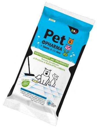 PET IN PHARMA PANNI IGIENE PAVIMENTO 12 PEZZI - Farmadillo
